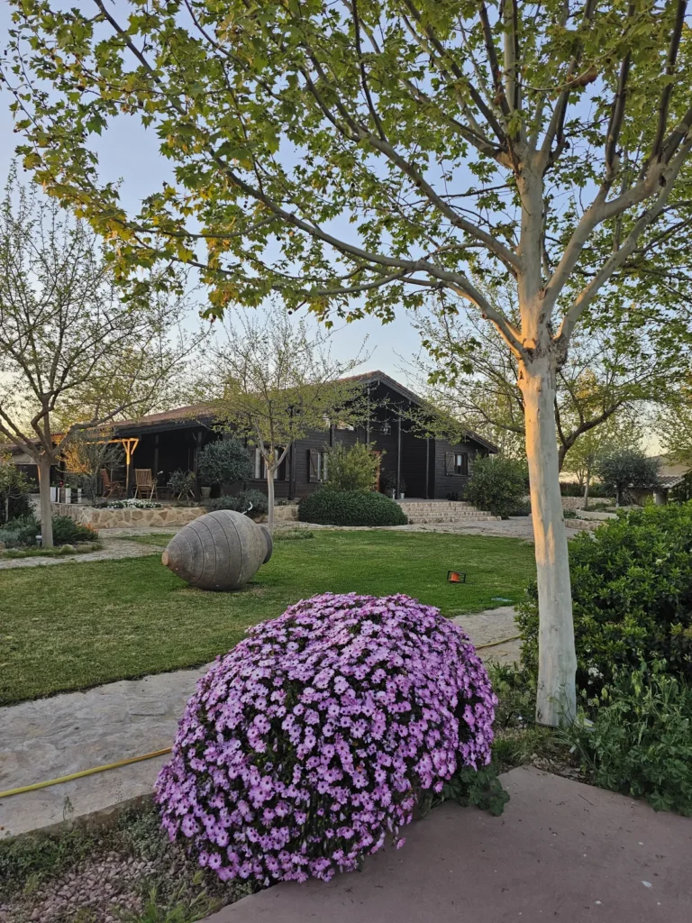 Jardín de Los Castillos preparado para celebraciones familiares